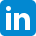 LinkedIn social media icon